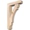Ekena Millwork Olympic Craftsman Smooth Bracket w/ Offset Brace, Douglas Fir, 5 1/2"W x 22"D x 34"H BKT0604X22X34OLY04SDF - alternate 1